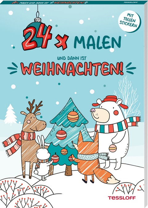 24 x malen und dann ist Weihnachten!