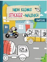 Mein kleines Sticker-Malbuch. Fahrzeuge