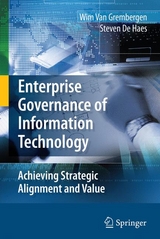 Enterprise Governance of Information Technology - Wim Van Grembergen, Steven De Haes