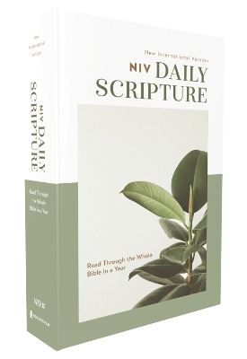 NIV, Daily Scripture, Paperback, White/Sage, Comfort Print -  Zondervan