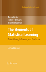 The Elements of Statistical Learning - Trevor Hastie, Robert Tibshirani, Jerome Friedman