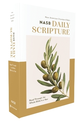 NASB, Daily Scripture, Paperback, White/Olive, 1995 Text, Comfort Print -  Zondervan