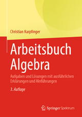 Arbeitsbuch Algebra - Karpfinger, Christian