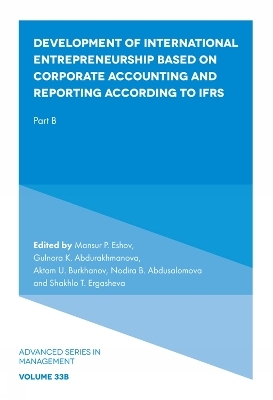 Development of International Entrepreneurship Based on Corporate Accounting and Reporting According to IFRS - 