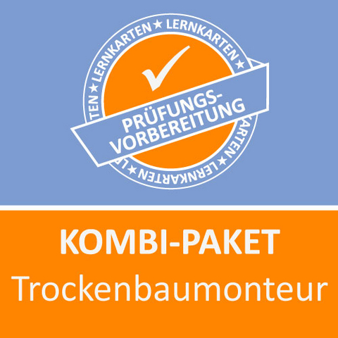 Kombi-Paket Trockenbaumonteur Lernkarten - Jennifer Christiansen