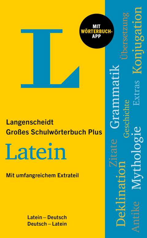 Langenscheidt Großes Schulwörterbuch Plus Latein