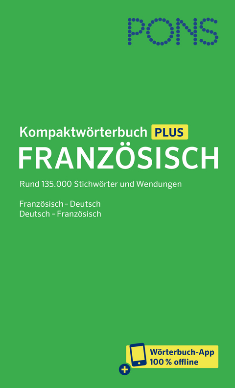 PONS Kompaktwörterbuch Französisch