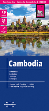 Reise Know-How Landkarte Kambodscha / Cambodia (1:500.000) - 