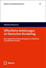 Öffentliche Anhörungen im Deutschen Bundestag - Sebastian Hünermund