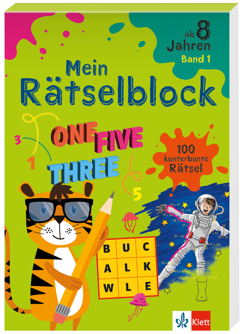 Klett Rätselblock ab 8 Jahren Band 1