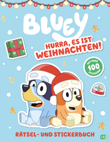 BLUEY – Hurra, es ist Weihnachten! - Rätsel- und Stickerbuch