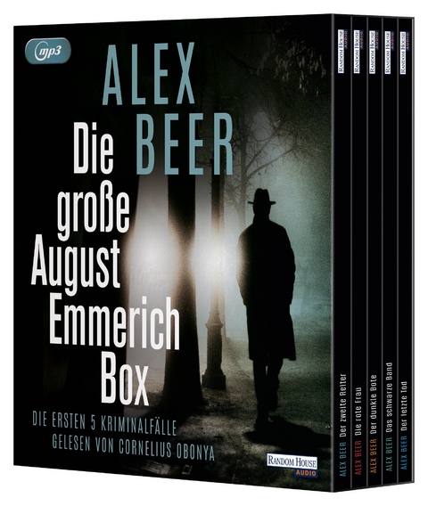 Die große August Emmerich Box - Der zweite Reiter - Die rote Frau - Der dunkle Bote - Das schwarze Band - Der letzte Tod - Alex Beer