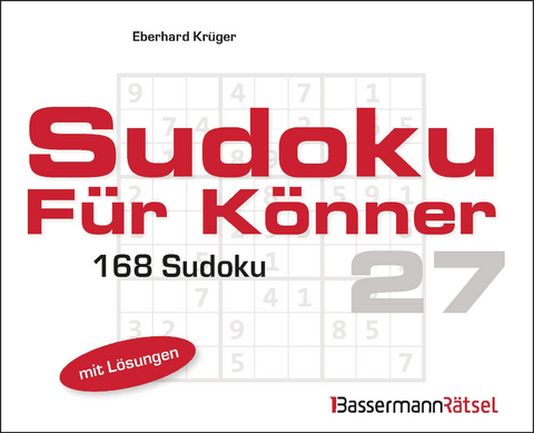 Sudoku für Könner 27 (5 Exemplare à 2,99 €) - Eberhard Krüger