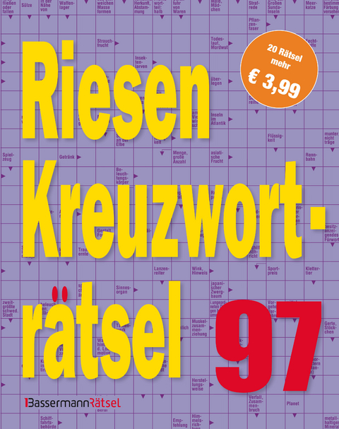 Riesen-Kreuzworträtsel 97 (5 Exemplare à 3,99 €) - Eberhard Krüger