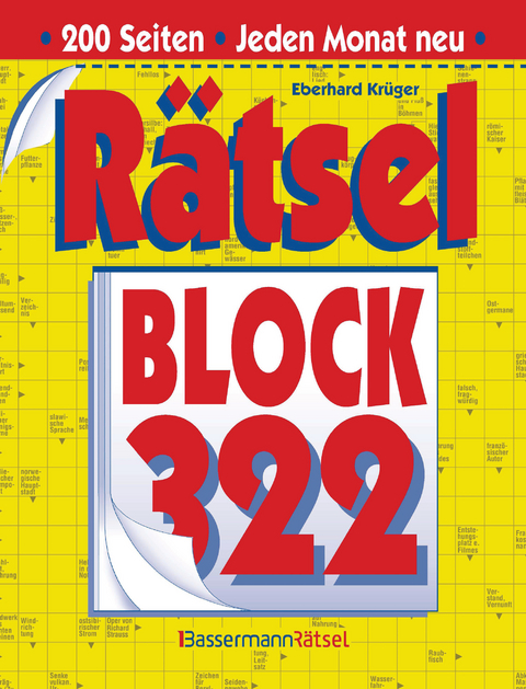 Rätselblock 322 (5 Exemplare à 2,99 €) - Eberhard Krüger