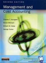 Management and Cost Accounting - Horngren, Charles T.; Bhimani, Alnoor; Datar, Srikant M.; Foster, George