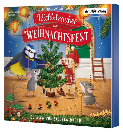 Wichtelzauber zum Weihnachtsfest - 24 Adventskalender-Geschichten - Usch Luhn