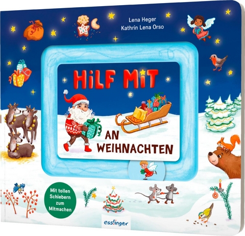 Meine Schiebebahn-Pappe: Hilf mit an Weihnachten - Kathrin Lena Orso