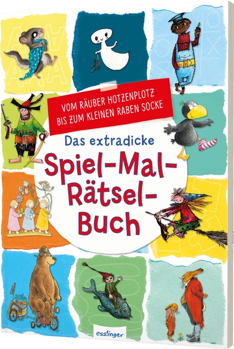 Das extradicke Spiel-Mal-Rätsel-Buch - Michael Ende, Otfried Preußler, Sabine Bohlmann