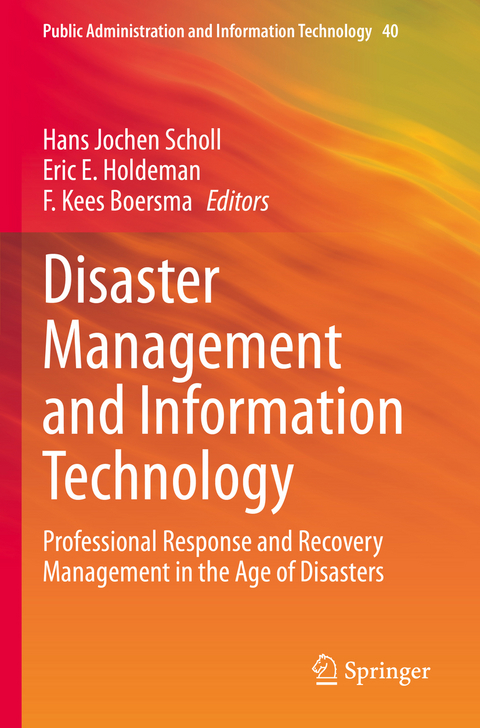 Disaster Management and Information Technology - 