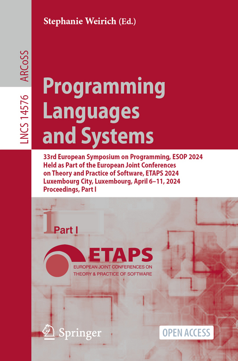 Programming Languages and Systems - 