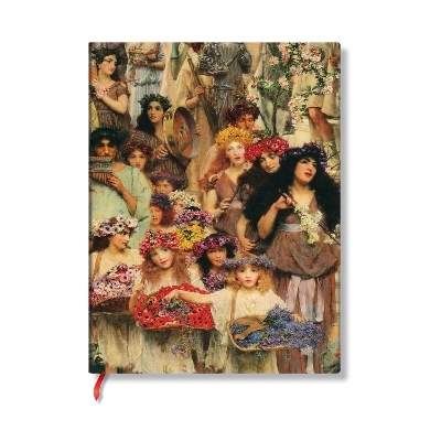 Spring (Lawrence Alma-Tadema) Mini Lined Hardback Journal (Elastic Band Closure) -  Paperblanks