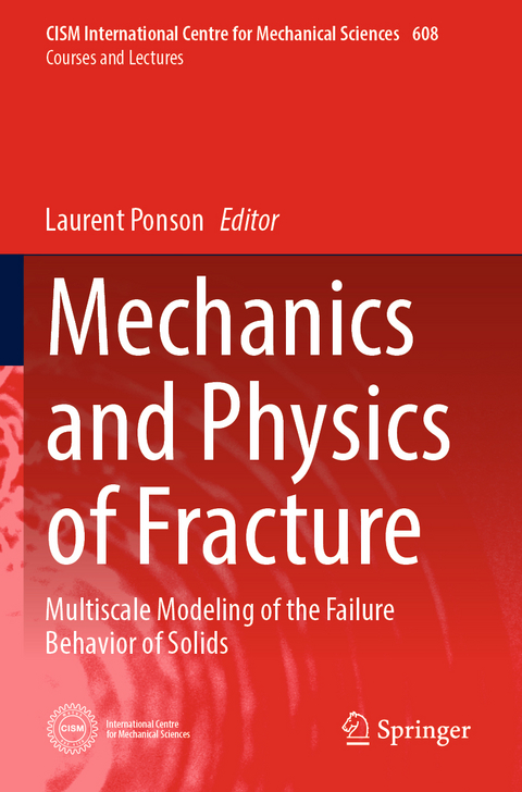 Mechanics and Physics of Fracture - 