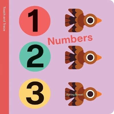 Spring Street Touch and Trace: Numbers -  Boxer Books