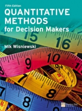 Quantitative Methods for Decision Makers - Wisniewski, Mik