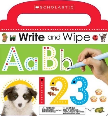 Write and Wipe ABC 123: Scholastic Early Learners (Write and Wipe) -  Scholastic