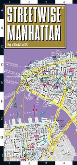 Streetwise Manhattan Map - Laminated City Center Street Map of Manhattan, New York - Michelin