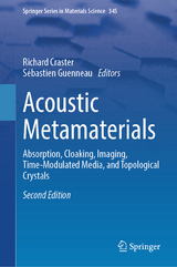 Acoustic Metamaterials - Craster, Richard; Guenneau, Sébastien