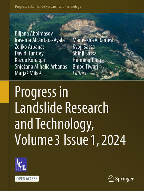 Progress in Landslide Research and Technology, Volume 3 Issue 1, 2024 - 