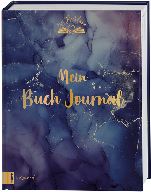 My Booklove: Mein Buch Journal - Dark -  Frechverlag