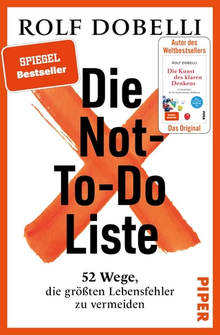 Die not-to-do-Liste