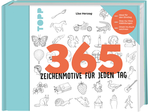 365 Zeichenmotive für jeden Tag - Lise Herzog