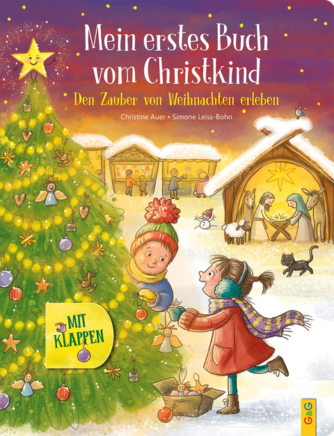 Mein erstes Buch vom Christkind - mit Klappen - Christine Auer