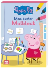 Peppa Wutz Ausmalbilder: Mein bunter Malblock