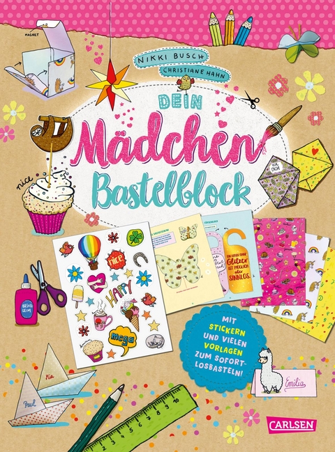 Dein Mädchen-Bastelblock - Nikki Busch