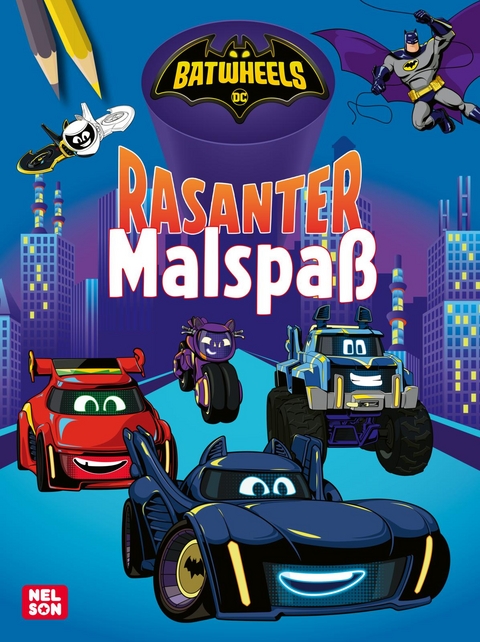 DC Batwheels: Rasanter Malspaß