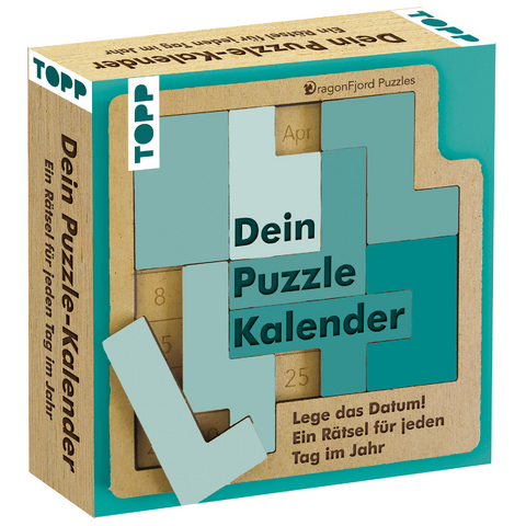 Dein Puzzle-Kalender. Lege das Datum – ein Rätsel für jeden Tag im Jahr - Mike Naylor, Gerd Åsta Bones