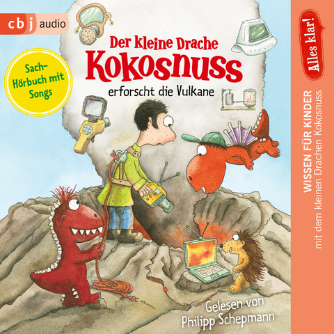 Alles klar! Der kleine Drache Kokosnuss erforscht die Vulkane - Ingo Siegner