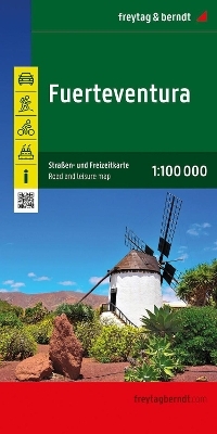 Fuerteventura, Straßen- und Freizeitkarte 1:100.000, freytag & berndt