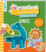 Das Verbastelbuch für die Allerkleinsten. Schneiden und Kleben. Dinos - Bibi Hecher, Mimi Hecher