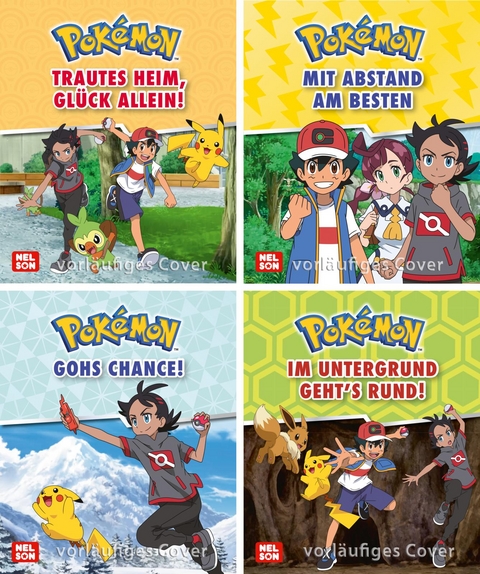 Nelson Mini-Bücher: Pokémon 5-8 (Einzel/WWS)