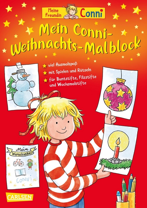 Conni Weihnachts-Malblock - Hanna Sörensen