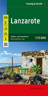 Lanzarote, Straßen- und Freizeitkarte 1:75.000, freytag & berndt