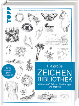 Die große Zeichenbibliothek - Melinda Simon; Dorina Tessmann; Sergej Schachow