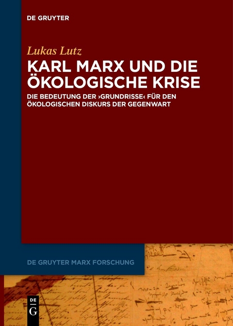 Karl Marx und die ökologische Krise - Lukas Lutz