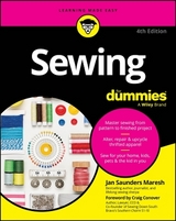 Sewing For Dummies - Saunders Maresh, Jan